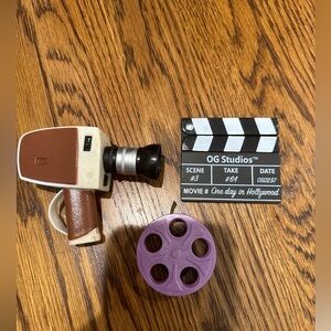 Our Generation Retro Reel Cool Movie Film Video Camera Accessories